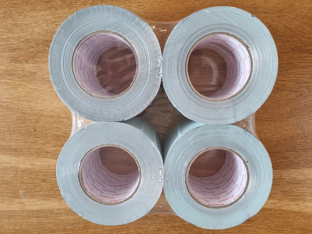 Coroplast Aluminium-Klebeband 100mm X 100m – Selbstklebend, Perfekt Für Isolierung & Abdichtung
