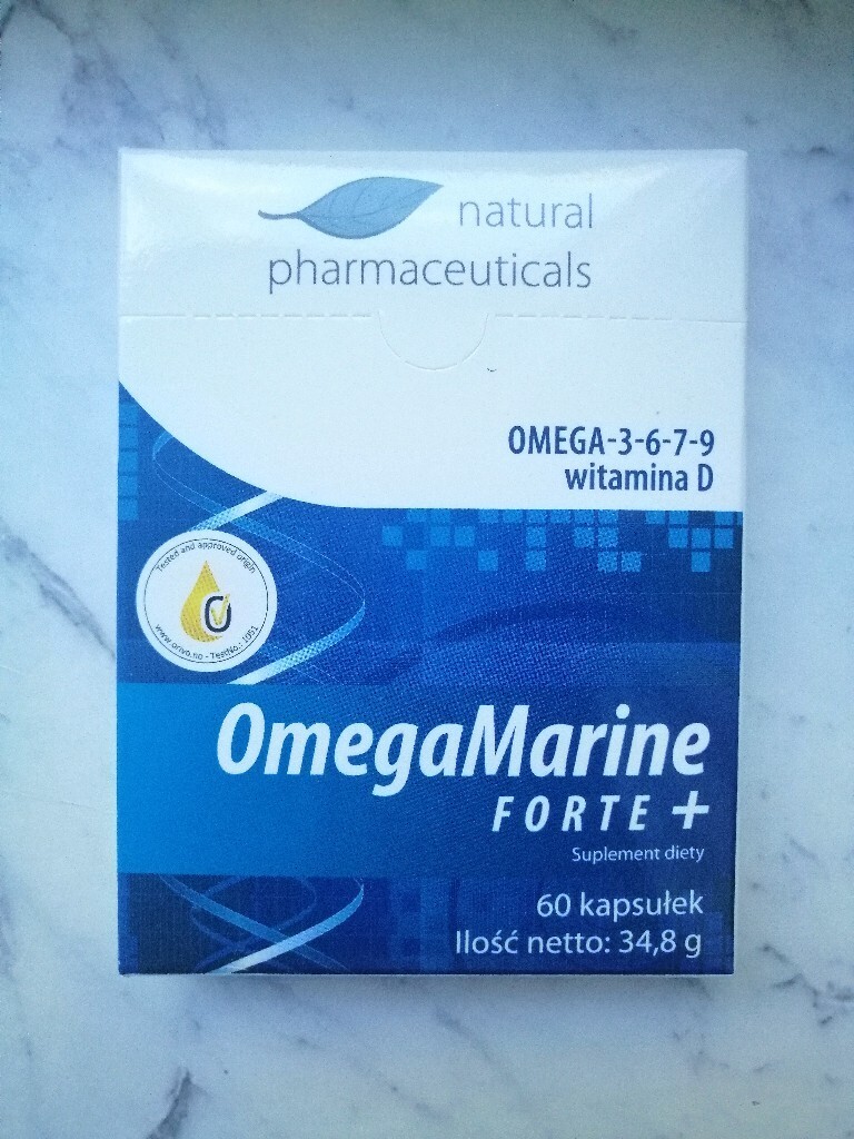 Omega Marine Forte + 60 kapsułek Żyrardów Kup teraz na Allegro Lokalnie