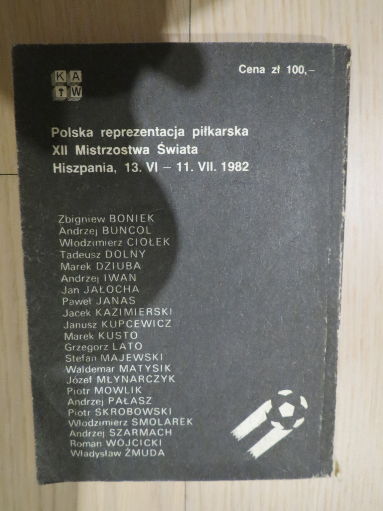 Raport z Mundialu 1982 | Łask | Kup teraz na Allegro Lokalnie