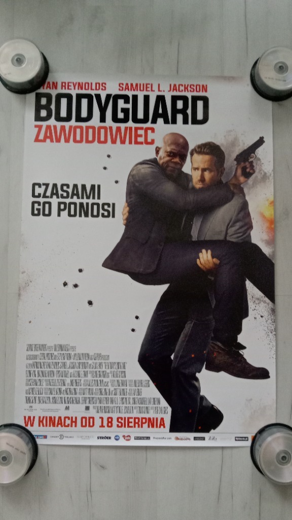 Plakat kinowy "Bodyguard. Zawodowiec" Wrocław Kup teraz na Allegro