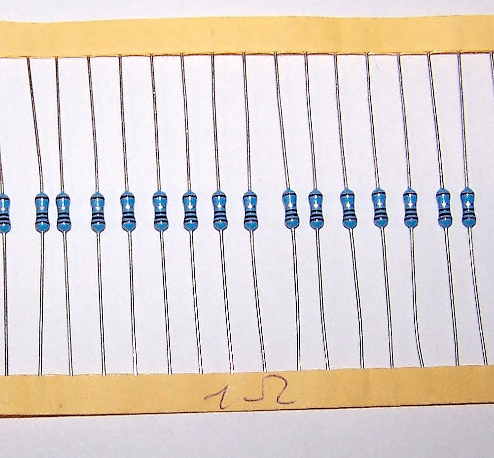 1R Rezystor 1 Ohm 0 25W 1 4 100 szt | Jaworzno | Kup teraz na Allegro ...