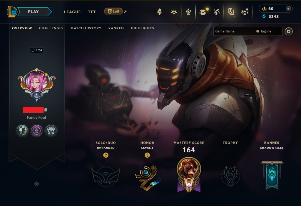 Compte league of legends EUW lvl 35 unranked 8 skins (2 legendaires