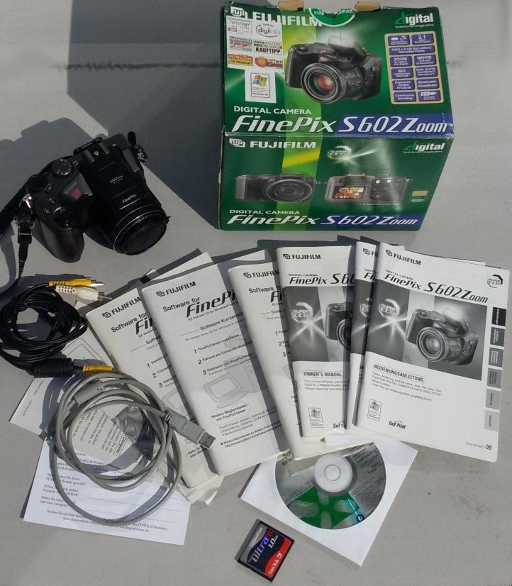 Fujifilm FinePix S602 Zoom pełen komplet Gdańsk Kup teraz na