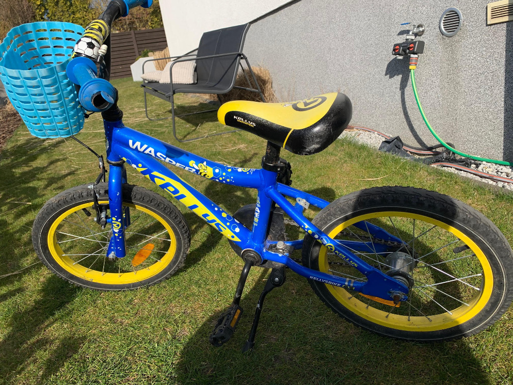 Rower dziecięcy Kellys Wasper niebieski 16 cali Suchy Las Kup teraz
