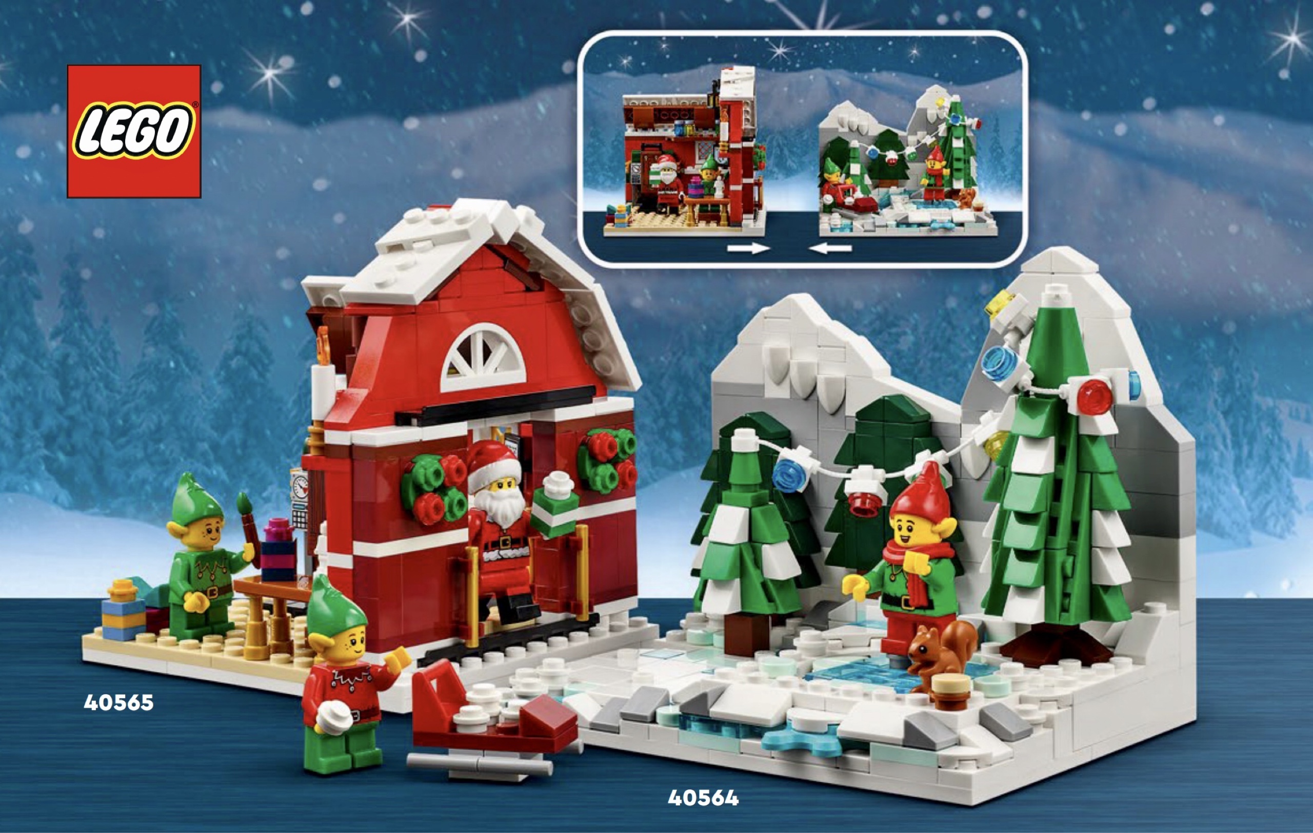 LEGO # 40565 Pracownia Świętego Mikołaja NOWE! 9+ | Piastów | Kup teraz na  Allegro Lokalnie