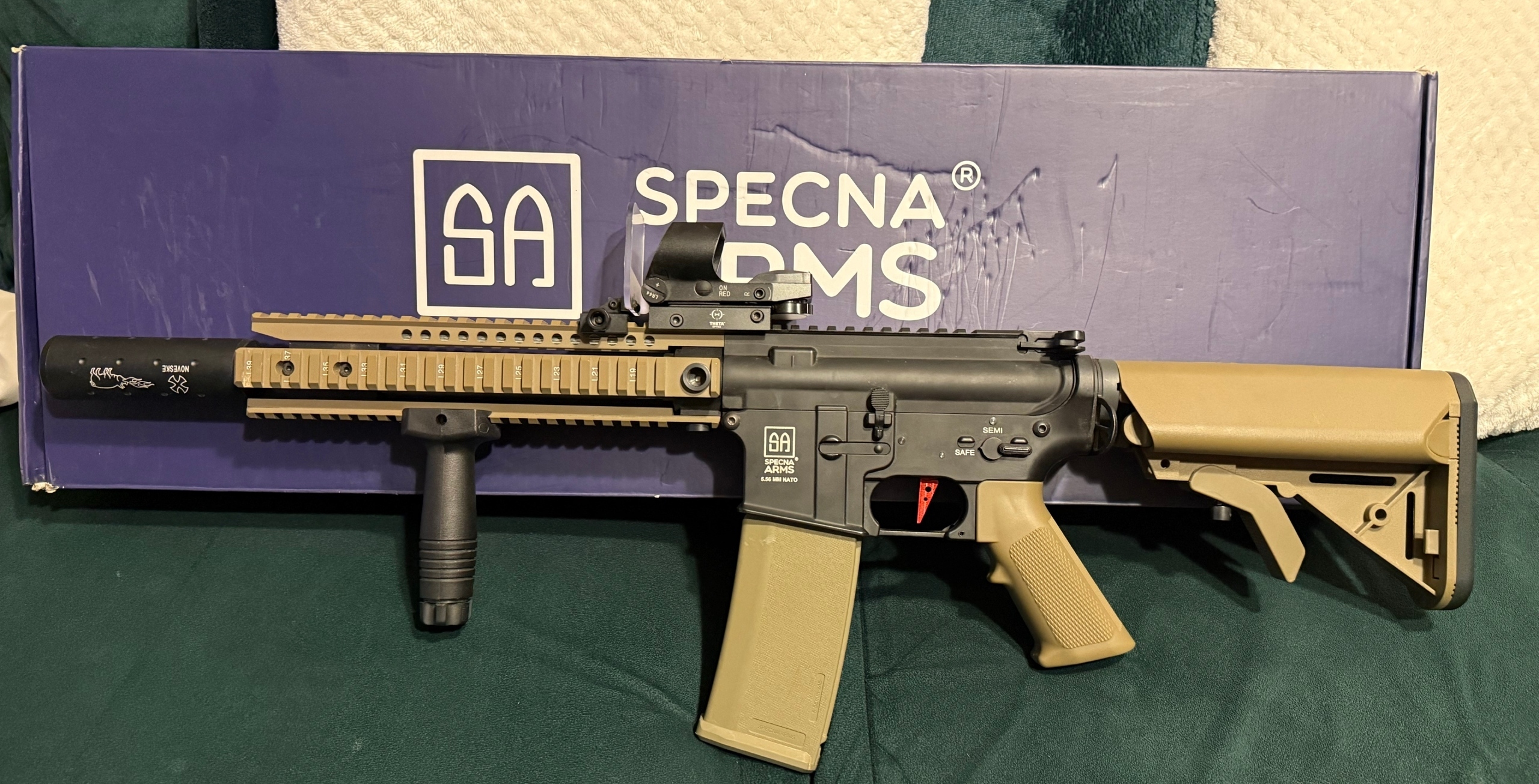ASG Replika Specna Arms SAA01 ONE TITAN V2 Custom Half Tan | Brzeg ...