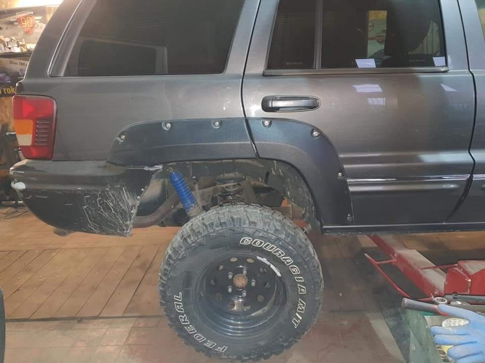 Jeep Grand Cherokee WJ WG poszerzenia nadkoli Warszawa Kup teraz na