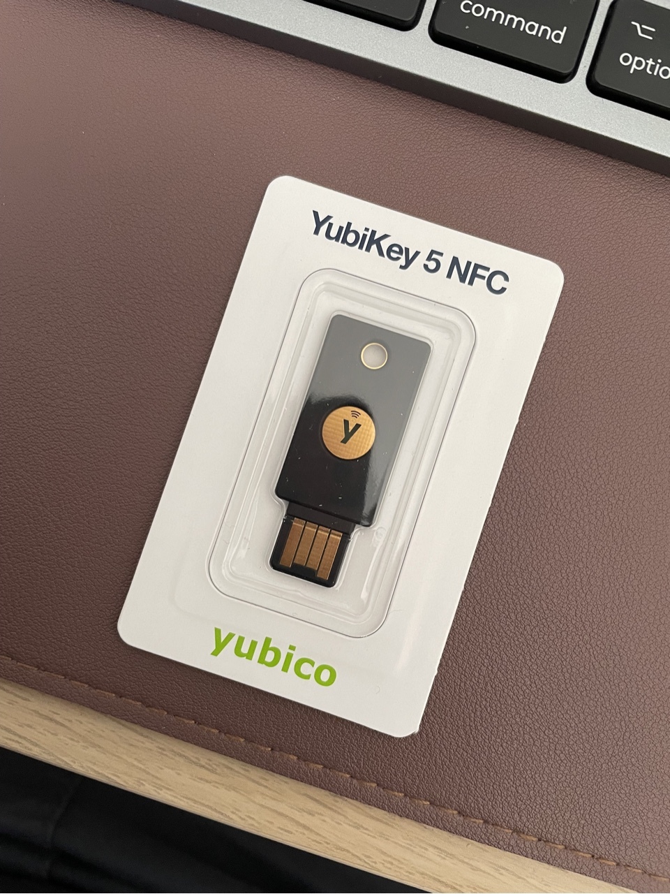 KLUCZ YUBIKEY 5 NFC SZYFRUJĄCY USBA 2FA YUBICO Lublin Kup teraz na
