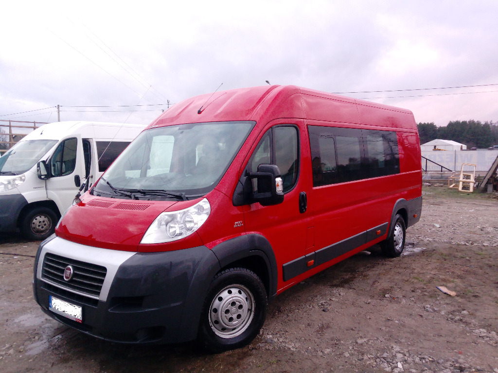 Fiat Ducato 9 osobowy Cena 59900,00 zł Ostrołęka