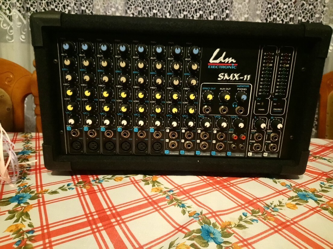 POWERMIXER LDM SMX11 WZMACNIACZ 2X200W 11 KANAŁÓ Olszanka Kup teraz