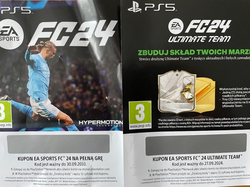 KLUCZ EA SPORTS FC 24 FIFA + PACZKA ULTIMATE PS5, Sochaczew