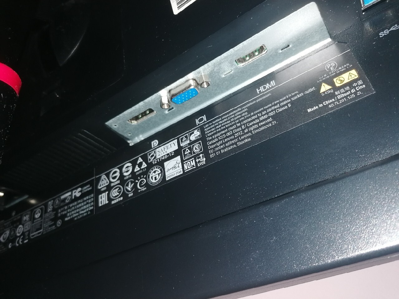 Zdjęcie oferty: Monitor Lenovo 21,5'' FullHD
