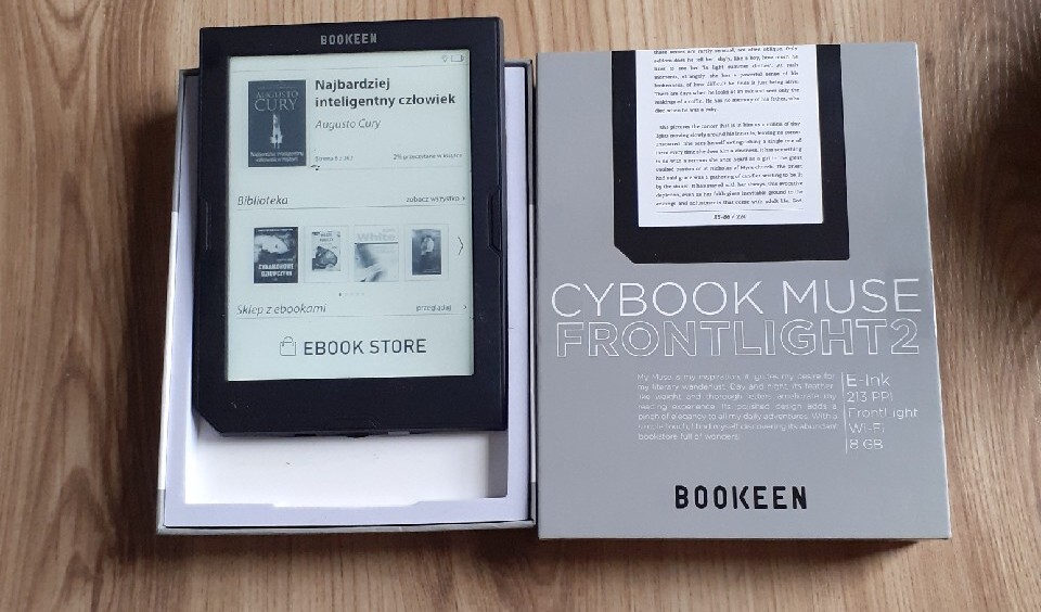 Bookeen cybook Muse frontlight 2 e-book czytnik | Płock | Kup teraz na ...