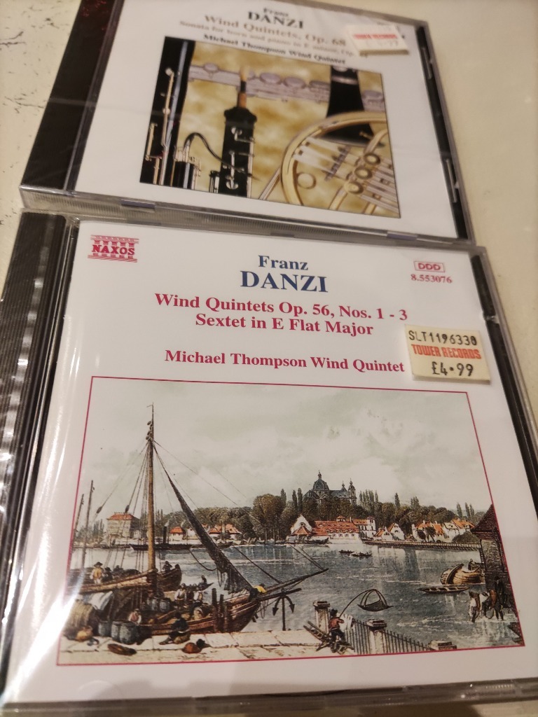 Franz Danzi płyty CD x2szt. Szałsza Kup teraz na Allegro Lokalnie
