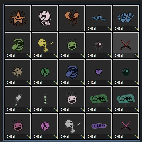 40 Graffiti Cs Go Tanio Spray Do Cs A Kup Teraz Za 5 00 Zl Oleszyce Allegro Lokalnie