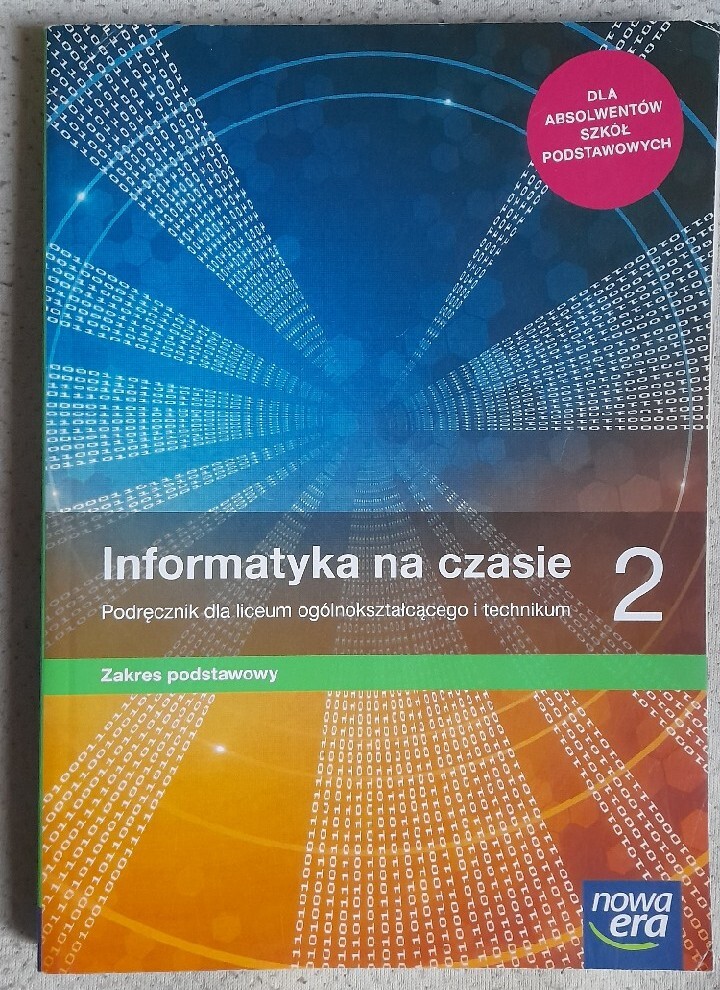 Nowa Era Informatyka Klasa 2 Informatyka na czasie 2 Podstawowy Nowa Era | Szczecin | Kup teraz na
