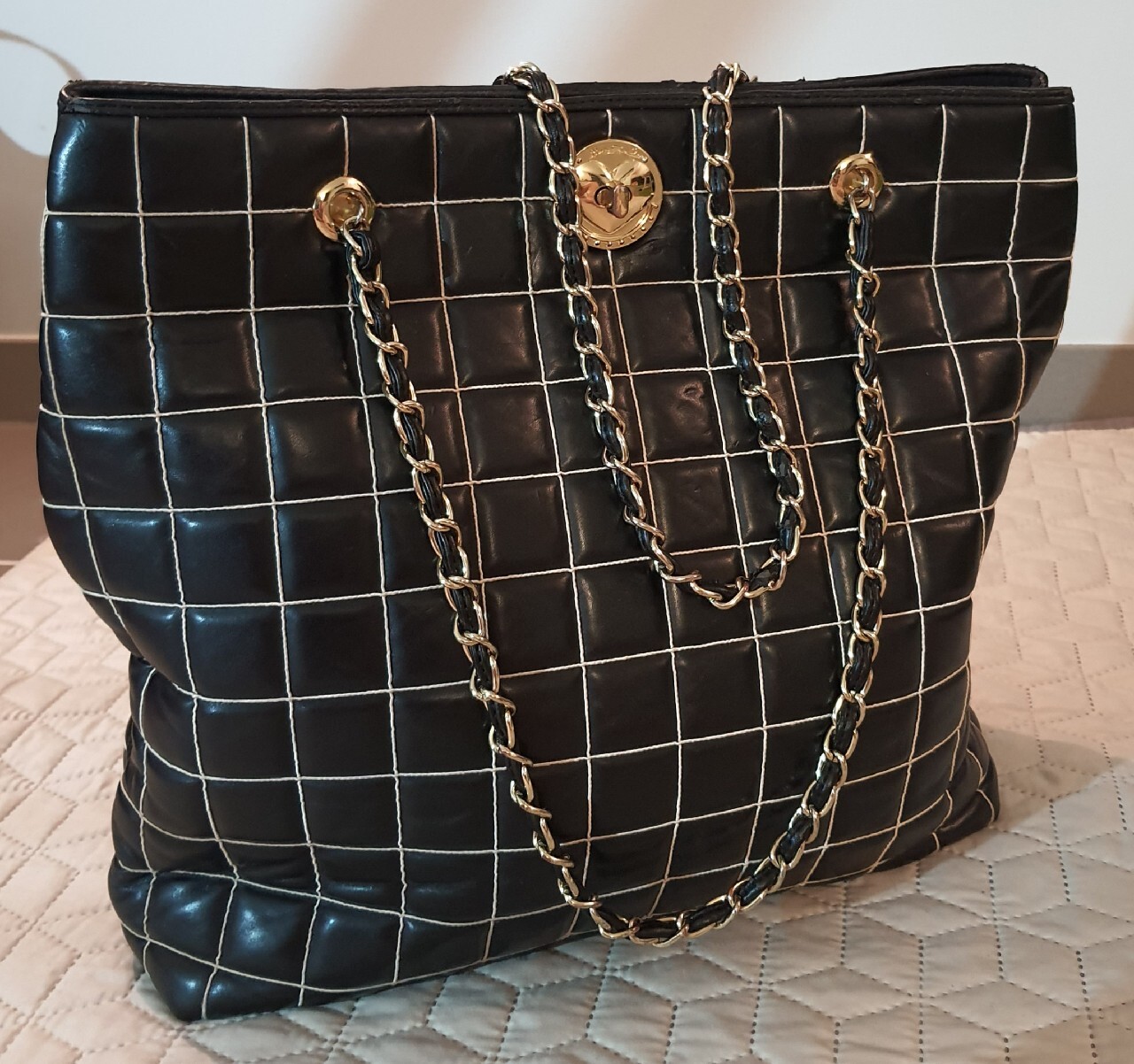 Torba Love Moschino Duża, skóra naturalna Augustów Kup teraz na