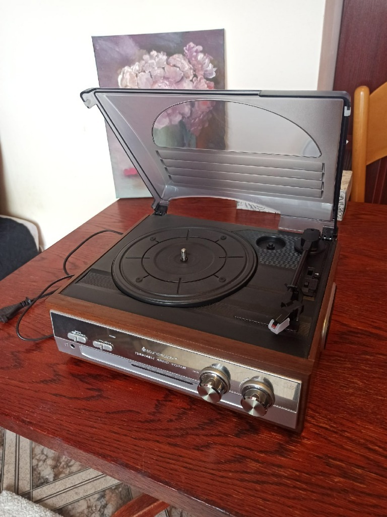 Soundmaster PL186H Gramofon Radio styl Retro | Wrocław | Kup teraz na ...