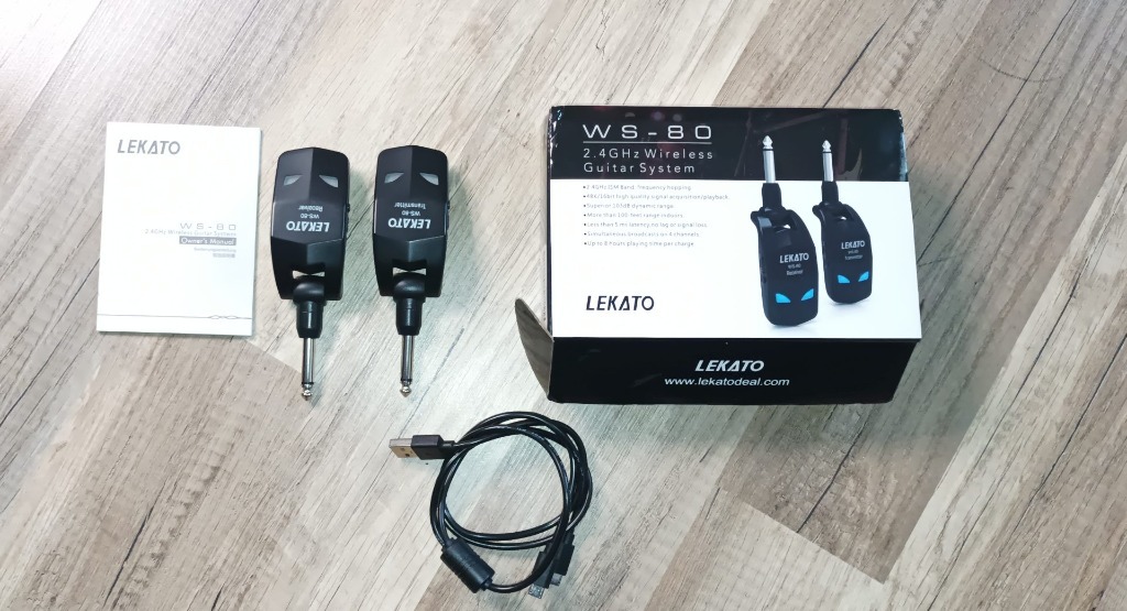 LEKATO Guitar Wireless System 