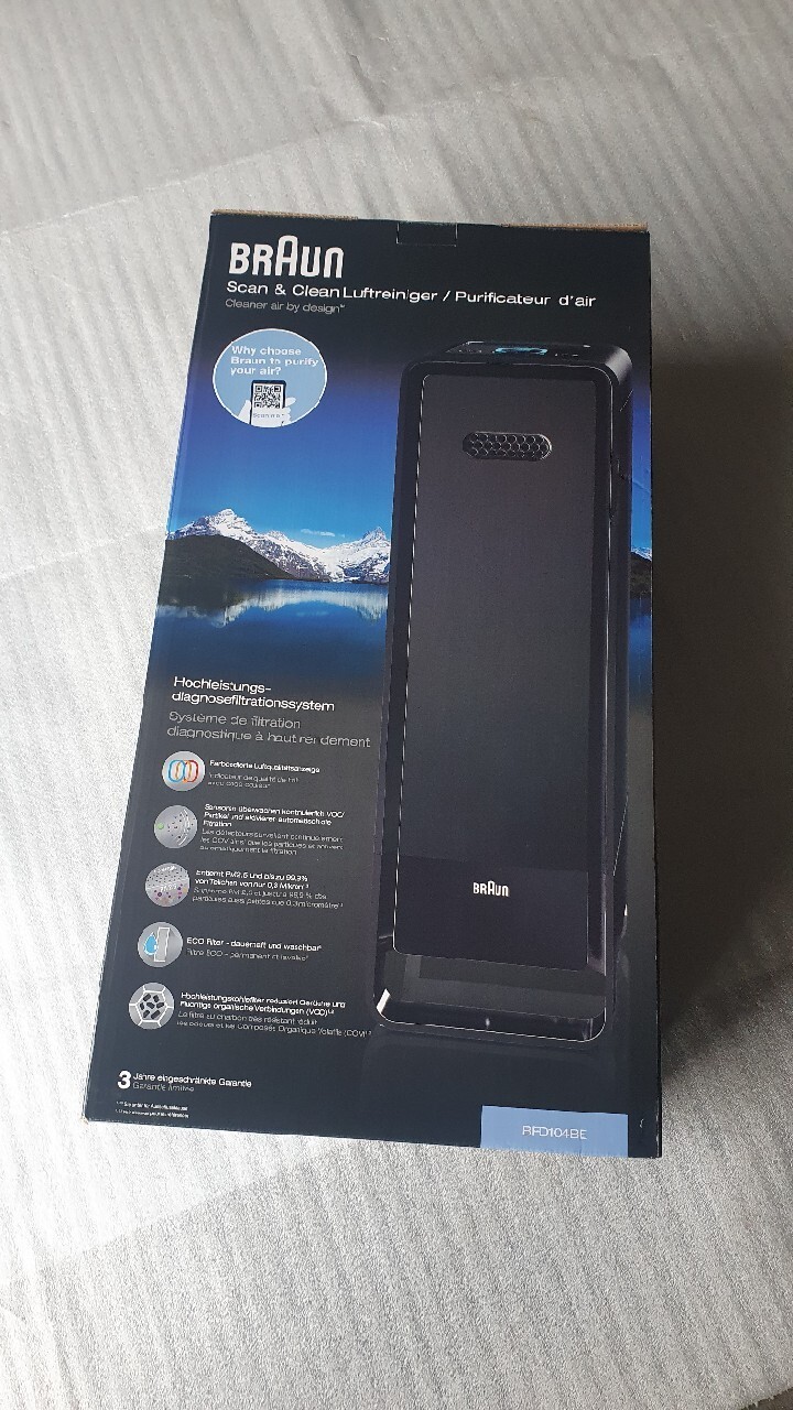 Laguna box met 2 koolstoffilters M3000 voor de M Flux 5 mobiele luchtreiniger