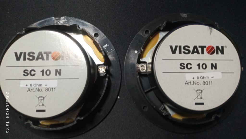 Głośniki wysokotonowe Visaton SC 10 N Para | Krakow | Kup teraz na ...