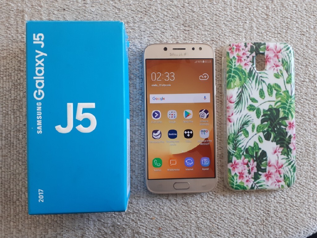 Samsung Galaxy J5 17 Sm J530f Ds Gold Wysin Kup Teraz Na Allegro Lokalnie