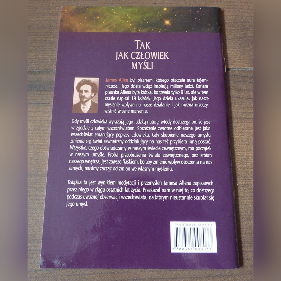 James Allen Tak Jak Człowiek Myśli