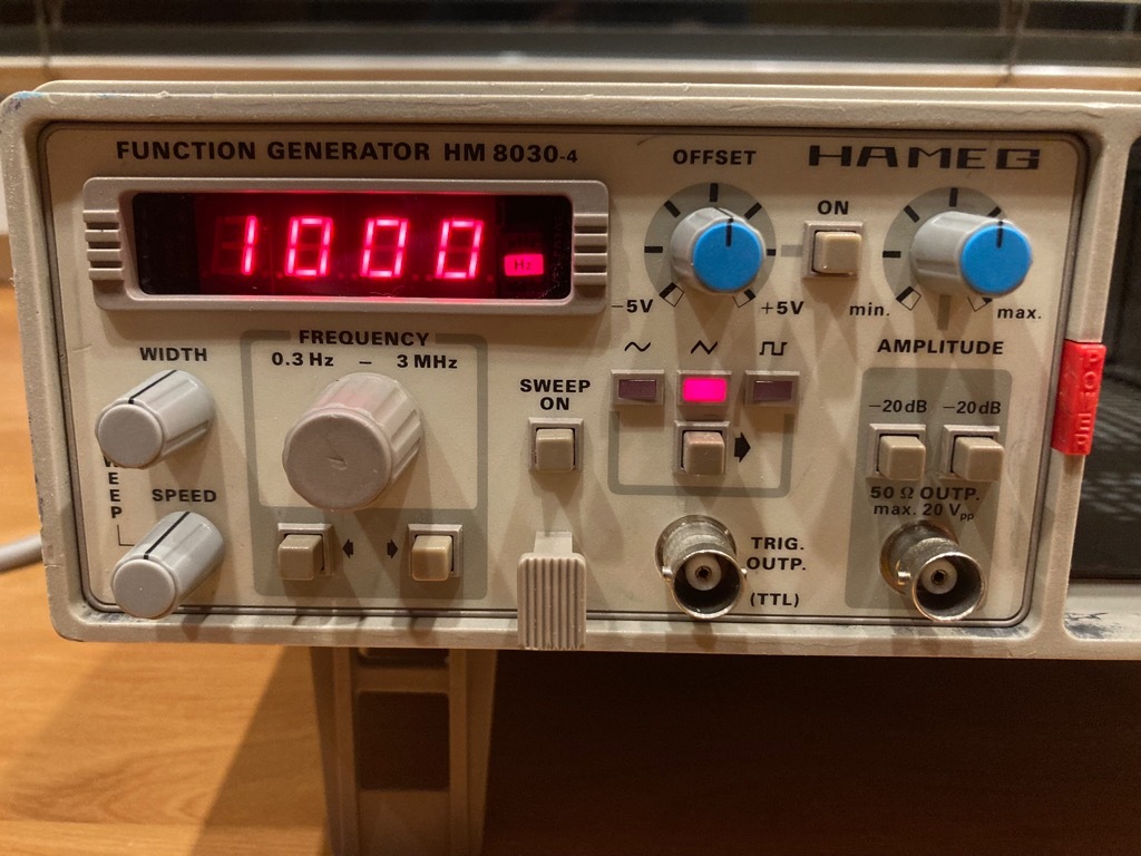 Hameg generator funkcyjny HM80304 sprawny Warszawa Kup teraz na Allegro Lokalnie