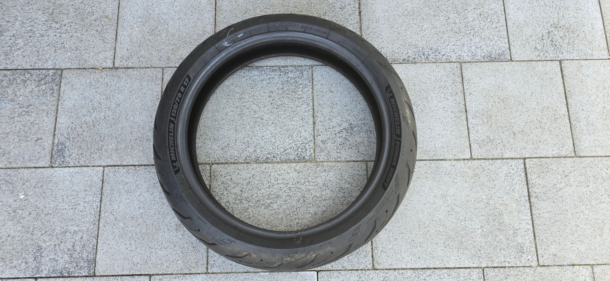ШИНА МОТОЦИКЛЕТНА СКУТЕР MICHELIN POWER SHIFT 120/70R17 58H 2024R 