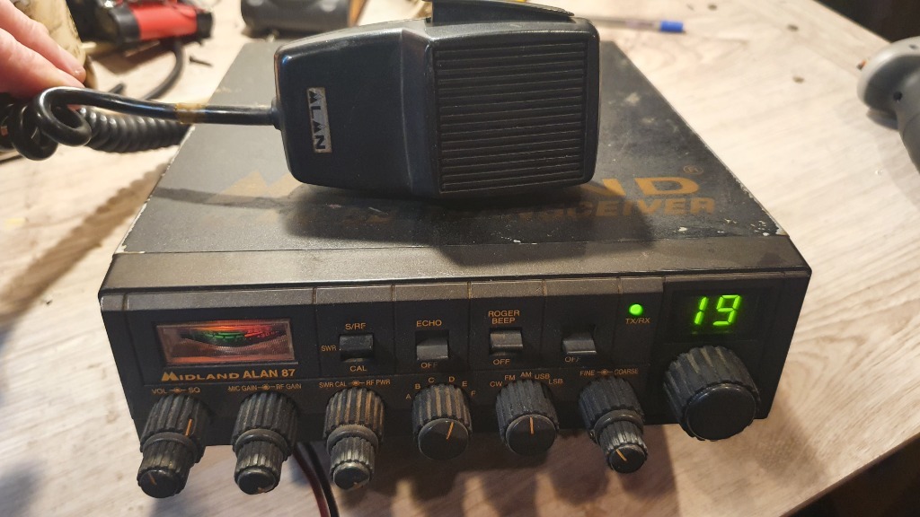 CB Radio FM AM SSB Alan Midland 87 Kańczuga Ogłoszenie na Allegro