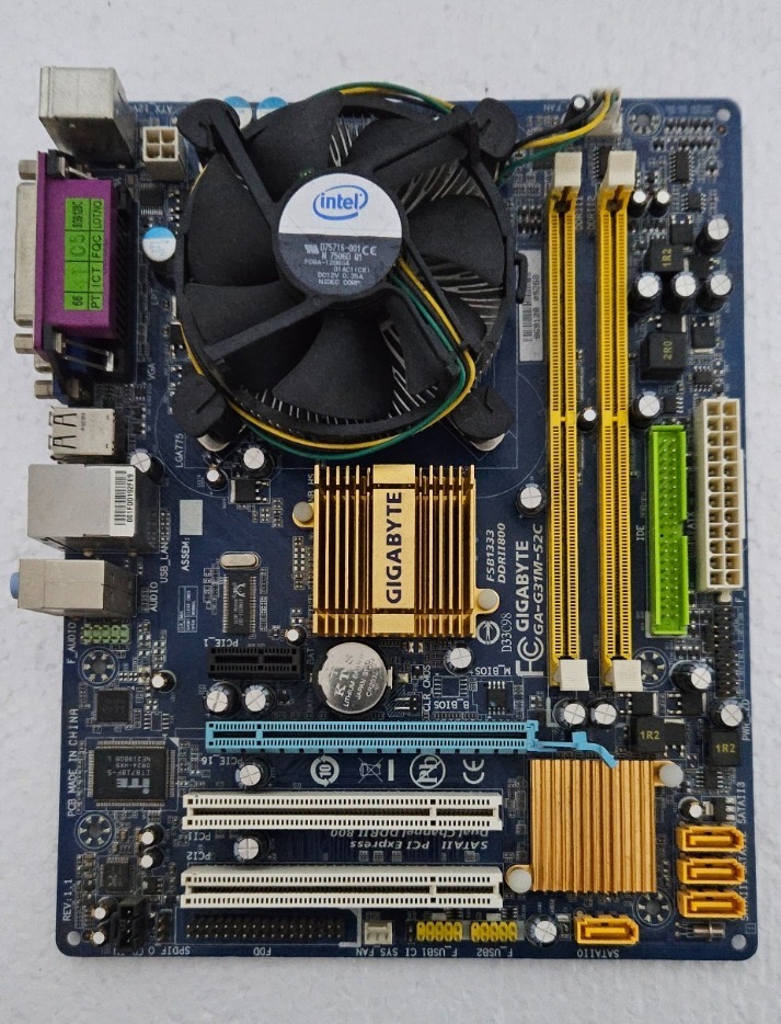 Płyta Gigabyte GAG31MS2C + Intel Celeron 420 Tarnowiec Kup teraz