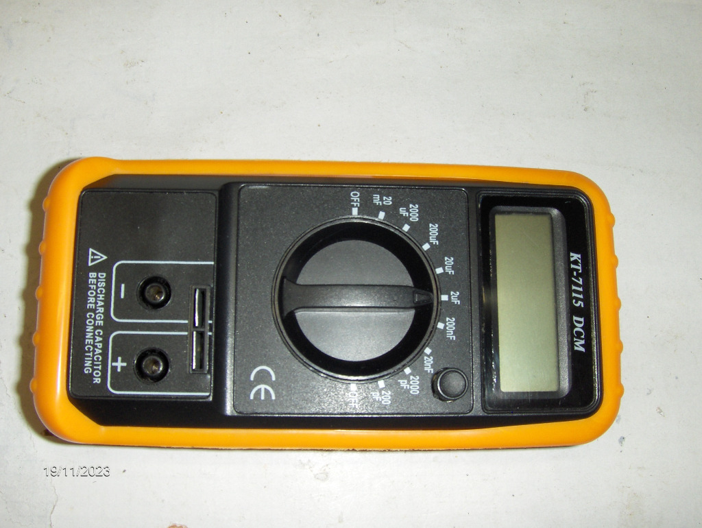 miernik pojemności kondensatorów KT7115 | elbląg | Licytacja na Allegro ...