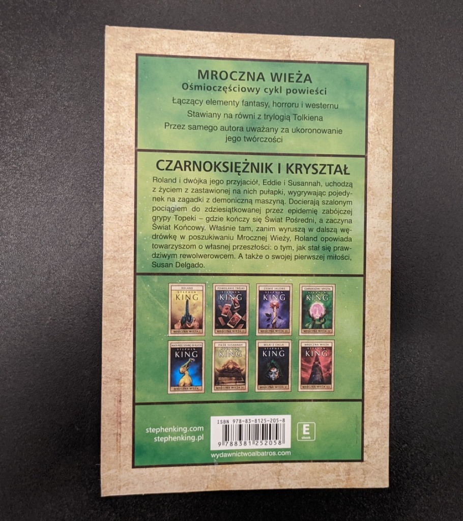 Mroczna Wieża Iv Czarnoksiężnik I Kryształ