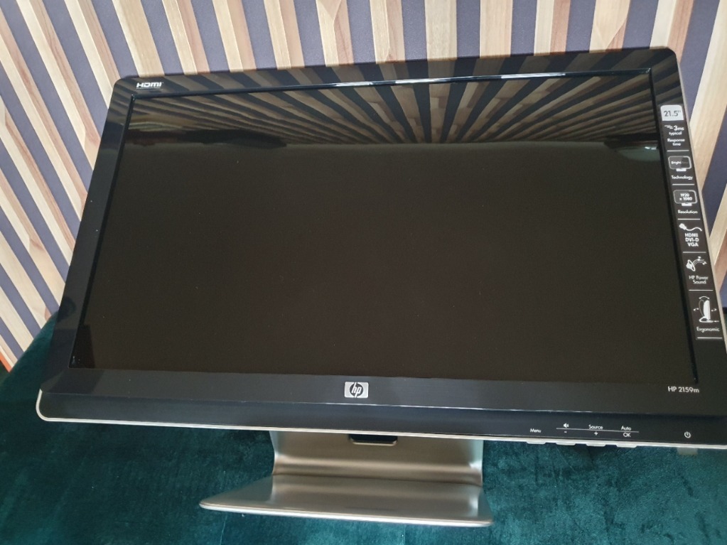 Monitor HP 2159m 21.5" Diagonal Full HD LCD Bytom Kup teraz na