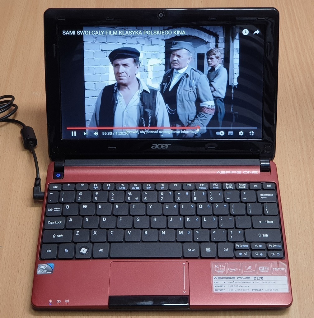 Netbook z Androidem Droid 10.1 4/128GB biały