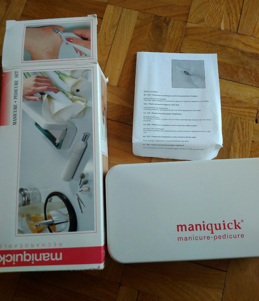 Maniquick manicure paznokci pedicure zestaw Swiss | Toruń | Kup teraz ...