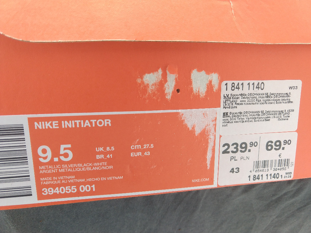 indlogering Fabel telt Nike Initiator 43 394055-001, Pegasus React P-6000 | Warszawa | Ogłoszenie  na Allegro Lokalnie