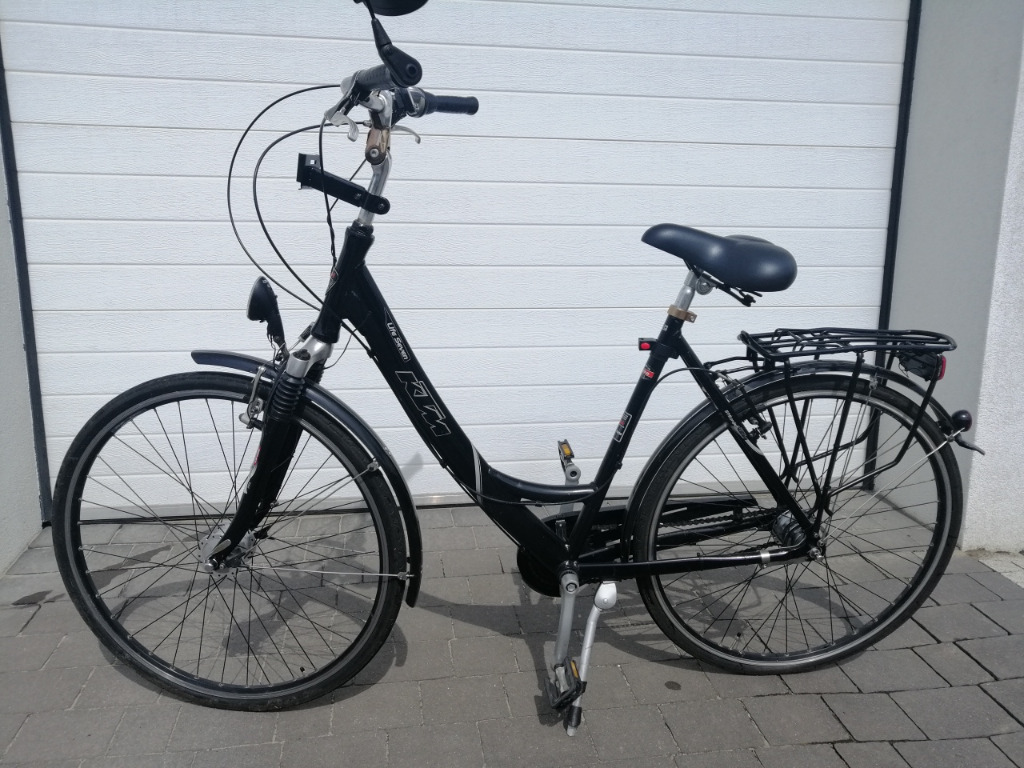 Rower KTM damka damski miejski 28 koło, aluminiowy Poznań Kup teraz