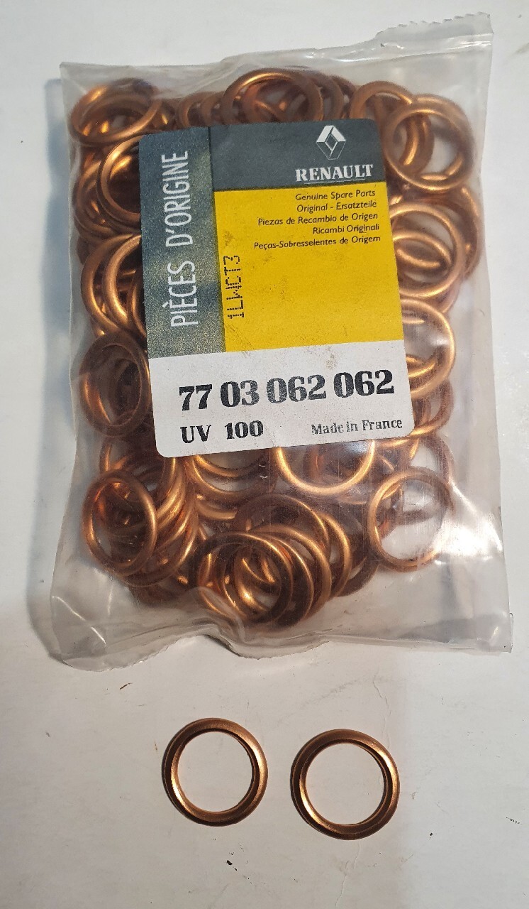 USZCZELKA SPUSTU KORKA OLEJU RENAULT 7703062062 | WARSZAWA | Kup teraz ...