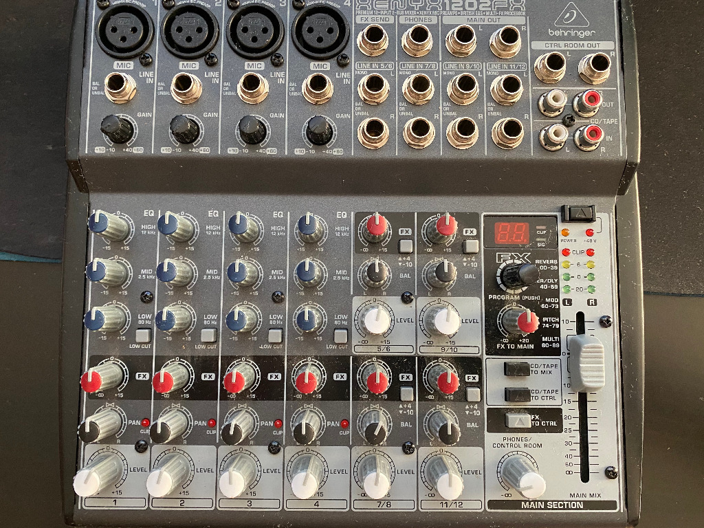 MIXER Behringer Xenyx 1202FX Warszawa Kup teraz na Allegro Lokalnie