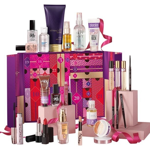 KALENDARZ adwentowy 24 kosmetyki Avon ZŁOTÓW Kup teraz na Allegro