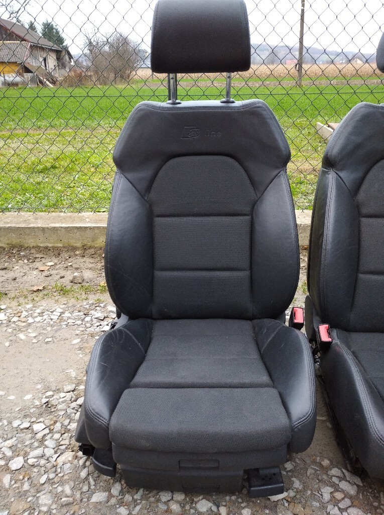 Fotele audi A4 B6 B7 SLINE Dubiecko Kup teraz na Allegro Lokalnie