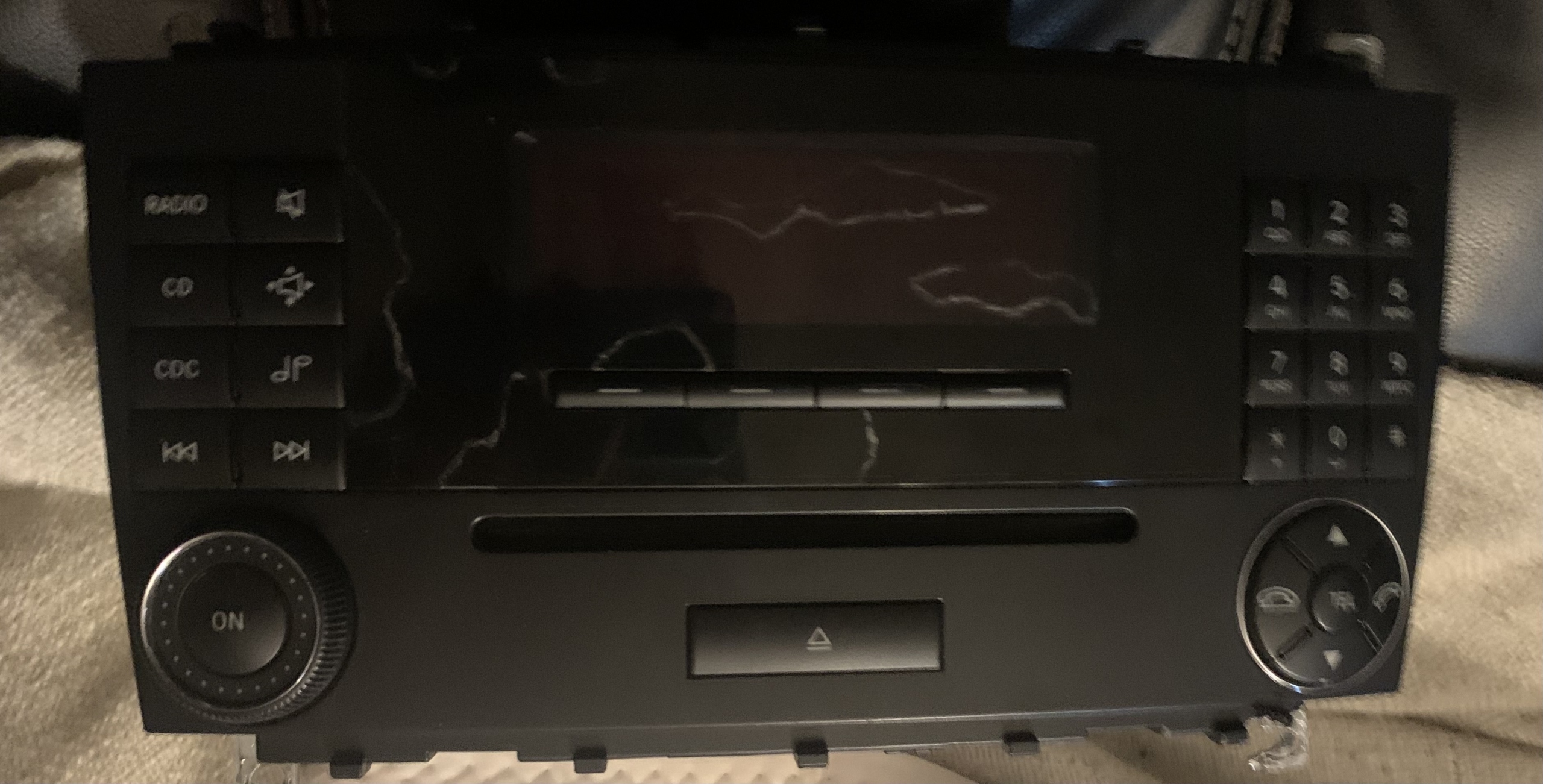 Radio mercedes w203 A2038700589 MF2530 Luboń Kup teraz na Allegro