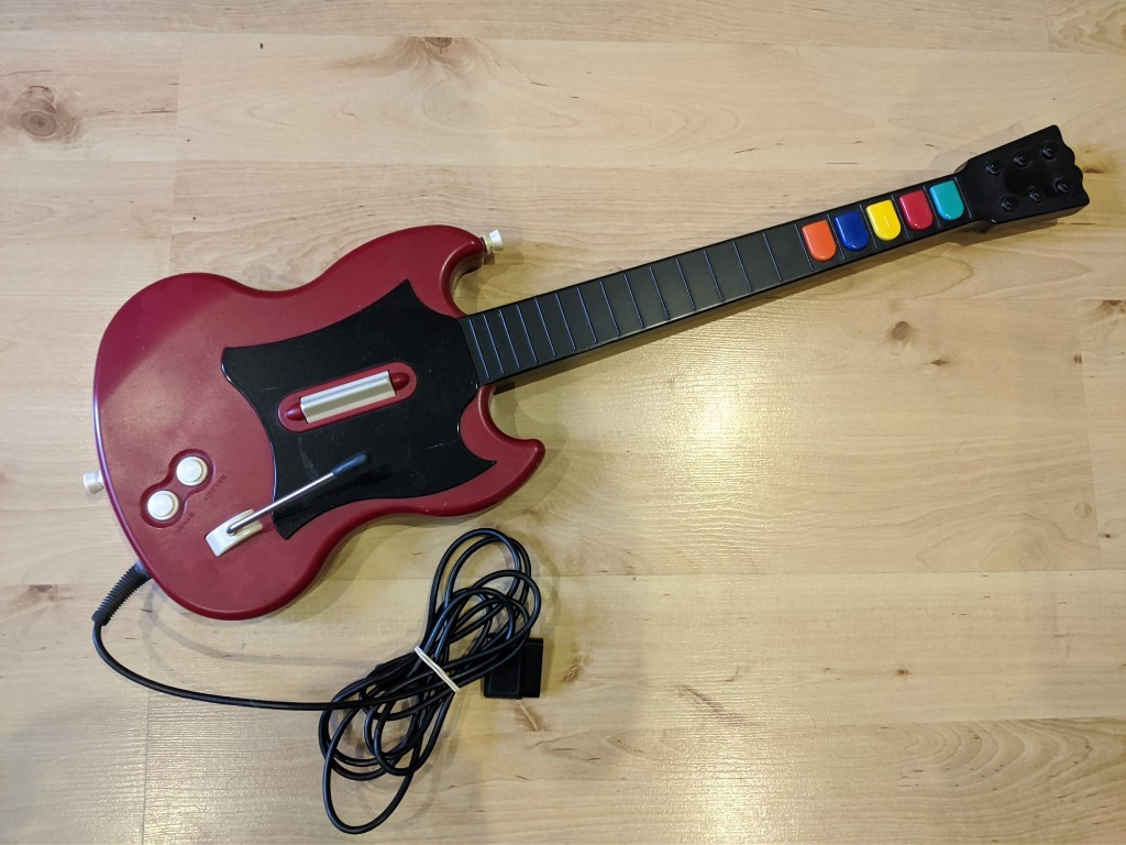 Gitara SG Guitar Hero / Clone Hero PS2 Warszawa Kup teraz na