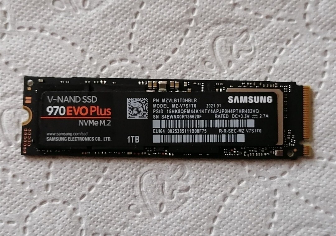 Dysk SSD M2 1TB Samsung 970 EVO Plus | Przysucha | Kup teraz na Allegro ...