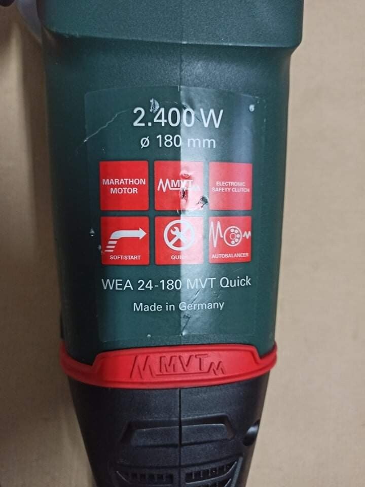 Metabo WEA 24180 MVT 2400 made in Germany Myślenice Licytacja na