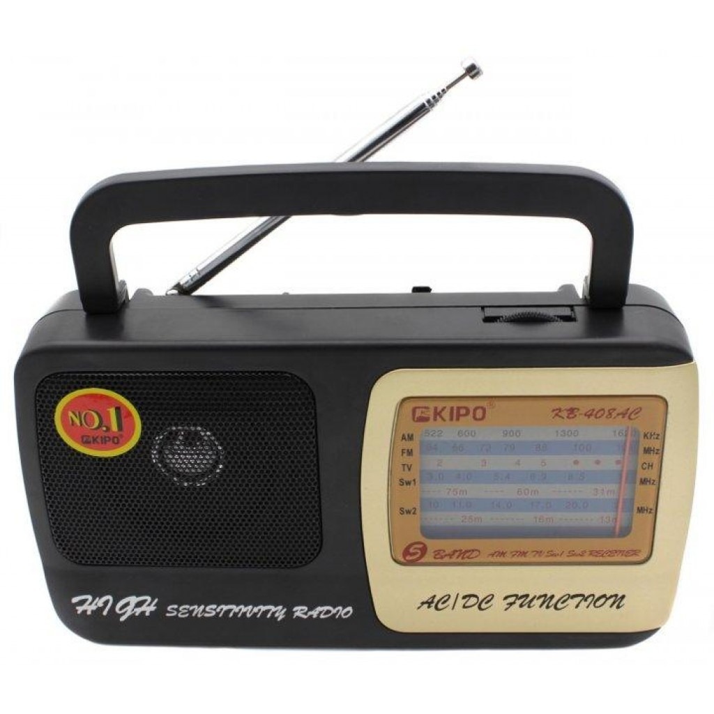 Przenośne radio na baterie KIPO KB-409AC, dobry dź | Kraków | Kup teraz ...