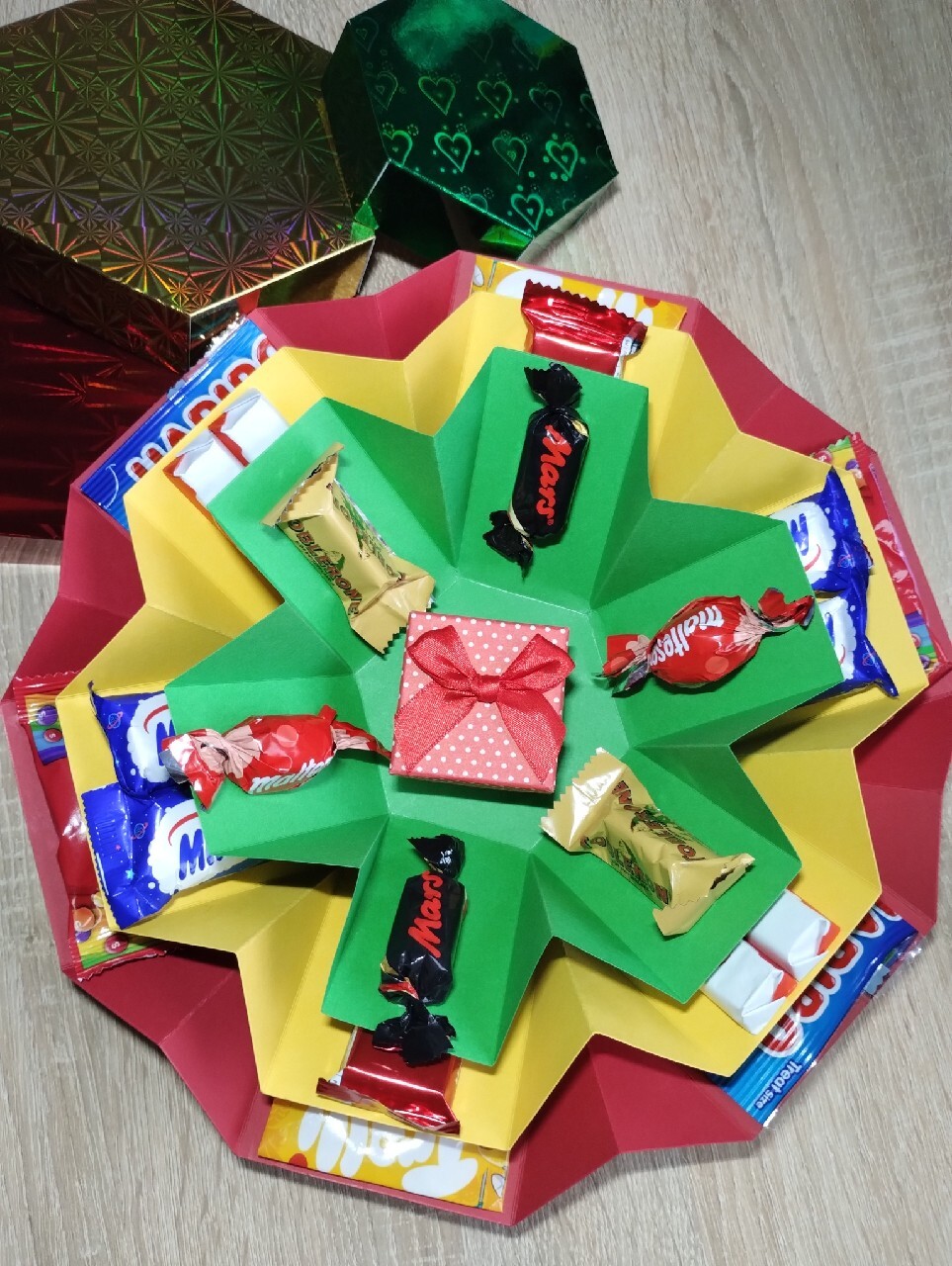 Exploding Box ze słodyczami, Sześcian PREZENT Częstochowa Kup teraz