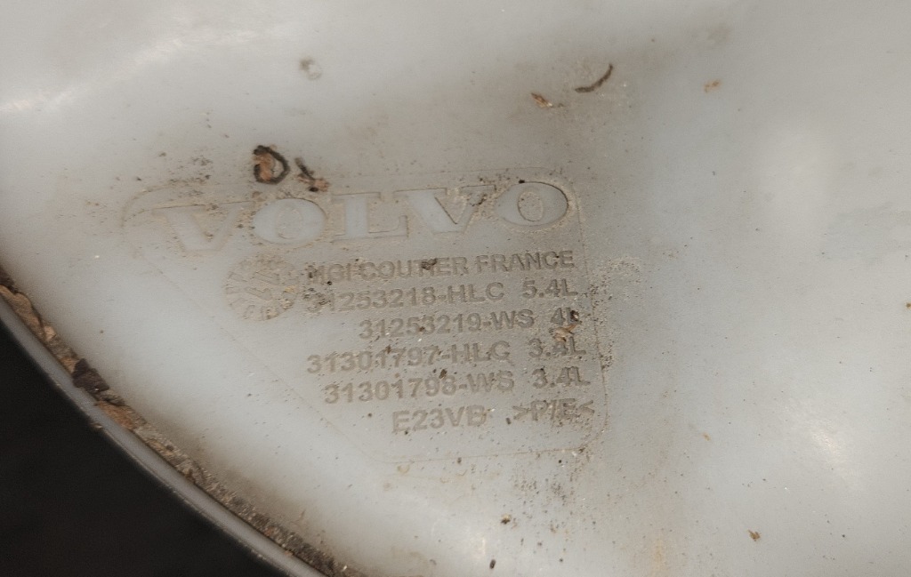 S60 II V60 I 10-13 БАЧОК ОМИВАЧІ 31253218 31253219 31301797 