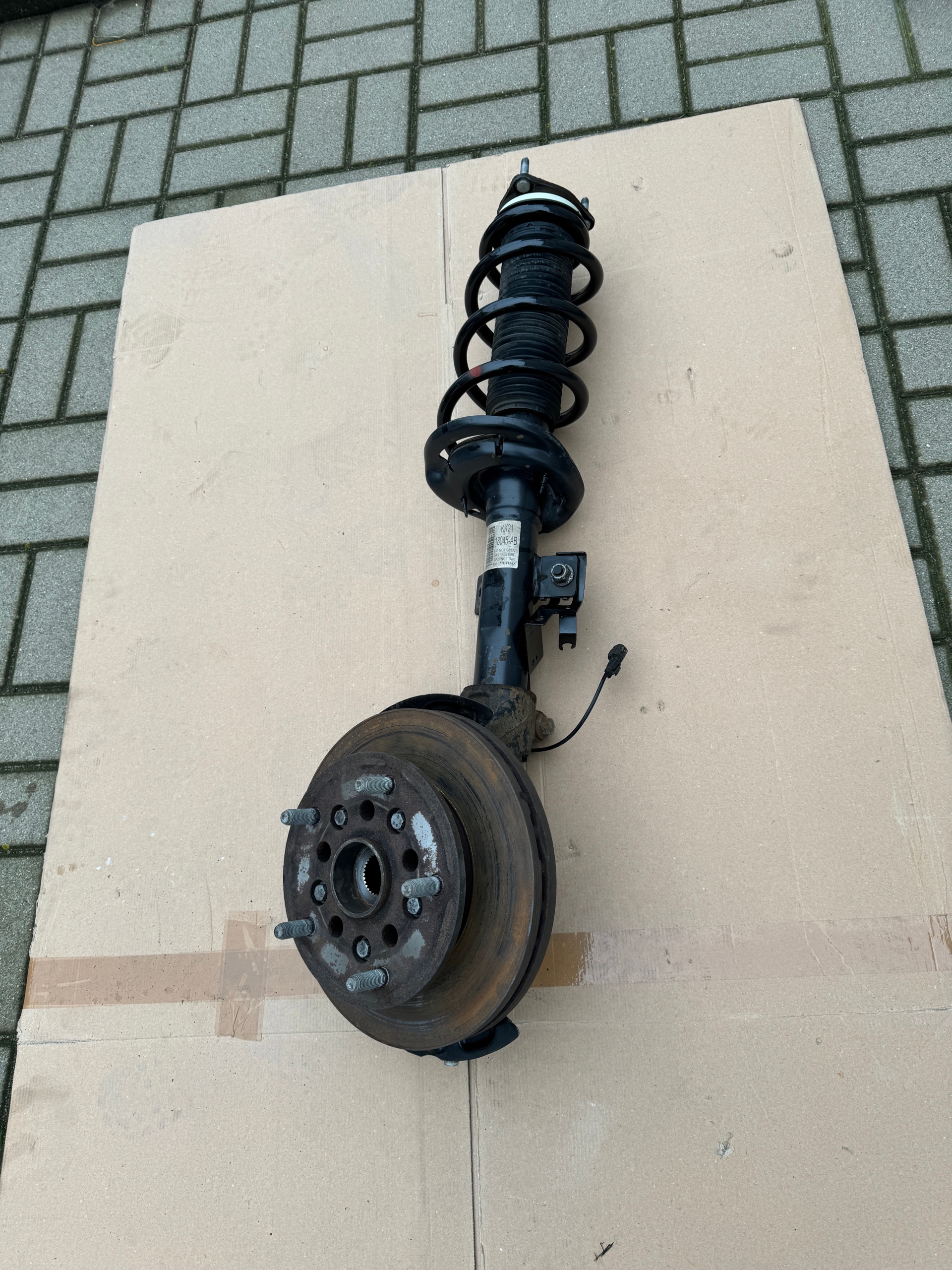 FORD TRANSIT CUSTOM РЕСТАЙЛ 22R MACPERSON АМОРТИЗАТОР ПОВОРОТНИЙ КУЛАК KK21-18045-AB 
